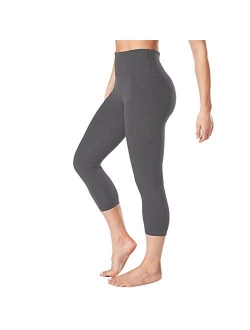 Gayhay High Waisted Capri Butt Lifting Leggings - Soft Slim Tummy Control - Exercise Pants for Running Cycling Yoga Workout