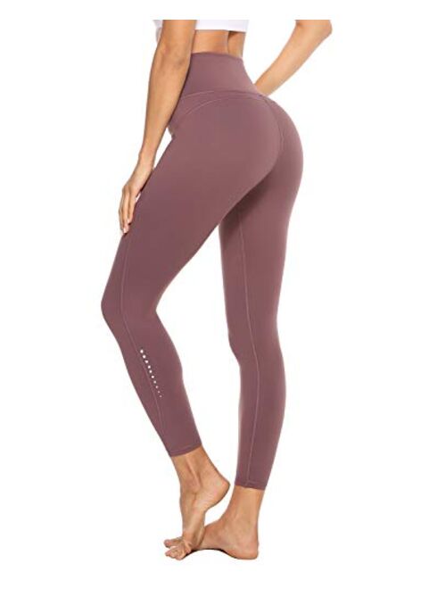 JOYSPELS High Waist Yoga Pants with 2 Pockets - Fashion Safety Night Reflector Workout Butt Lifiting Leggings 