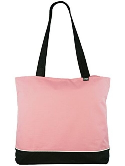 Shoulder Tote Bag with Zipper