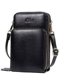 Small Crossbody Bag for Women Leather Cellphone Shoulder Purses Fashion Travel Designer Wallet