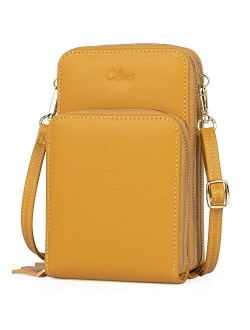 Small Crossbody Bag for Women Leather Cellphone Shoulder Purses Fashion Travel Designer Wallet