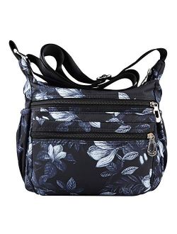NOTAG Shoulder Bags for Women Nylon Crossbody Bags Waterproof Lightweight Messenger Purses and Handbags