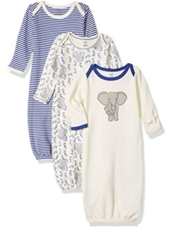 Touched by Nature Unisex Baby Organic Cotton Gowns