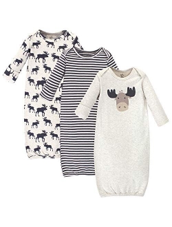 Touched by Nature Unisex Baby Organic Cotton Gowns