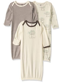 Touched by Nature Unisex Baby Organic Cotton Gowns