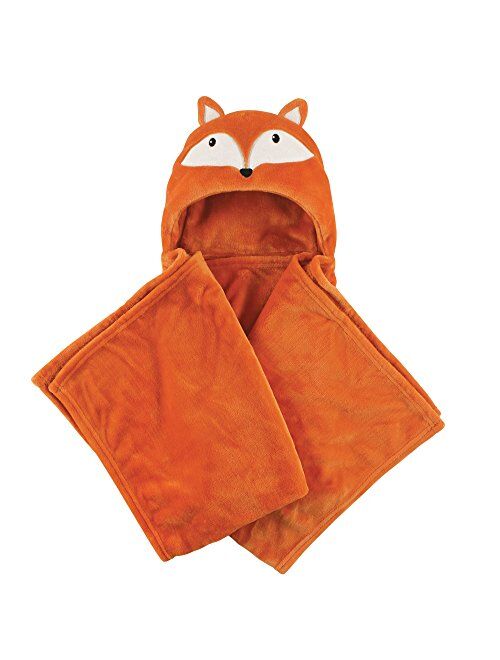 Hudson Baby Unisex Baby Plush Animal Face Robe