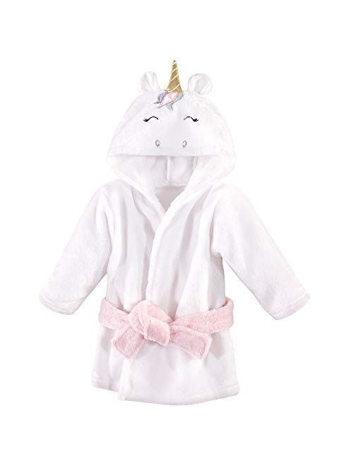 Hudson Baby Unisex Baby Plush Animal Face Robe