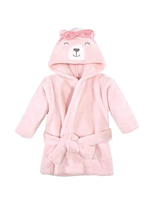 Hudson Baby Unisex Baby Plush Animal Face Robe