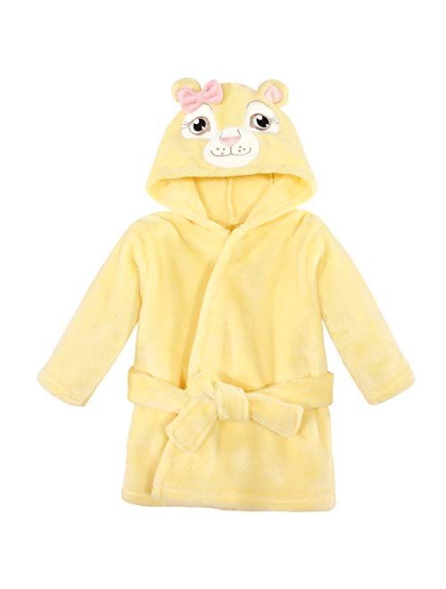 Hudson Baby Unisex Baby Plush Animal Face Robe