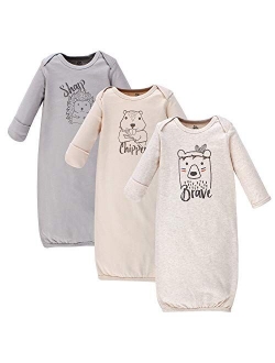 Yoga Sprout Unisex Baby Cotton Gowns