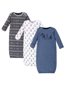 Yoga Sprout Unisex Baby Cotton Gowns