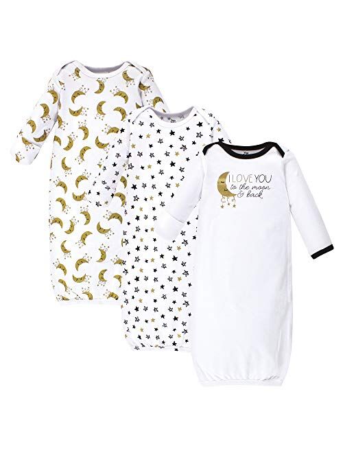 Yoga Sprout Unisex Baby Cotton Gowns