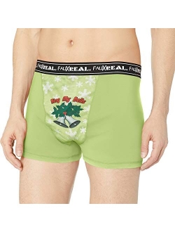 Faux Real Sublimated Mens Christmas Underwear