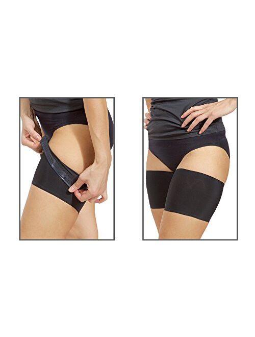 Bandelettes Patented Trademarked Original Elastic Anti-Chafing Thigh Bands