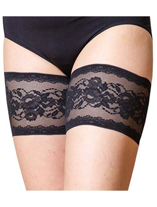 Bandelettes Patented Trademarked Original Elastic Anti-Chafing Thigh Bands