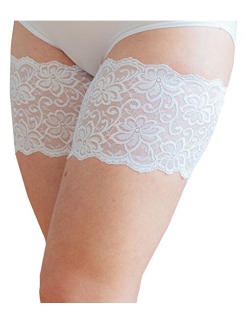 Bandelettes Patented Trademarked Original Elastic Anti-Chafing Thigh Bands