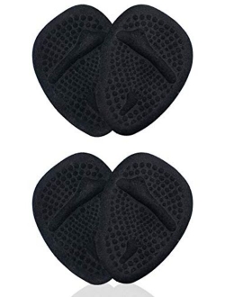 Metatarsal Pads | Metatarsal Pads for Women | Ball of Foot Cushions (2 Pairs Foot Pads) All Day Pain Relief and Comfort One Size Fits Shoe Inserts for Women