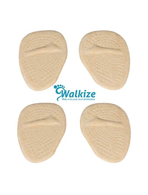 Metatarsal Pads | Metatarsal Pads for Women | Ball of Foot Cushions (2 Pairs Foot Pads) All Day Pain Relief and Comfort One Size Fits Shoe Inserts for Women