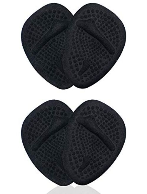 Metatarsal Pads | Metatarsal Pads for Women | Ball of Foot Cushions (2 Pairs Foot Pads) All Day Pain Relief and Comfort One Size Fits Shoe Inserts for Women