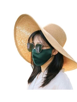 ROSEWARD 100% Mulberry Silk Face Mouth Mask with Filter Pocket Adjustable