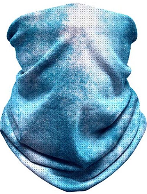 Cooling Neck Gaiter Face Mask,Dust Face Cover, Breathable/Reusable Bandana for Men and Women