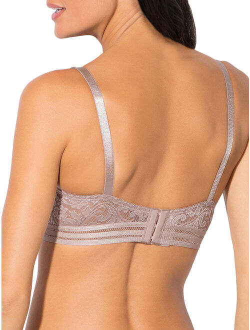 Smart & Sexy Womens Signature Lace Unlined Underwire Longline Bra, Style SA1068