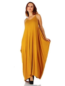 Simply Ravishing Rayon Span Maxi Boho Harem Various Style Dress (Size: Small - 5X)