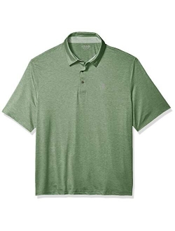 Men's Big & Tall Big and Tall Golf Title Holder Short Sleeves Polo