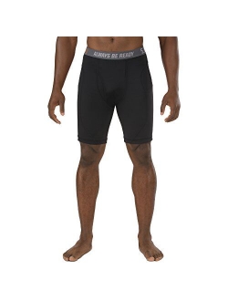 5.11 Tactical Men's 9-Inch Performance Brief, Polyester Spandex, Moisture Wicking, Style 40156