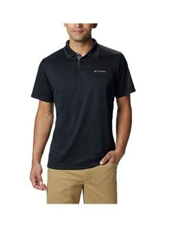 Men's Utilizer Short Sleeve Wicking Polo with Uv Protection