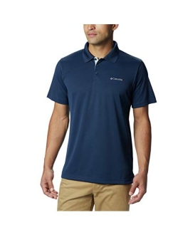 Men's Utilizer Short Sleeve Wicking Polo with Uv Protection