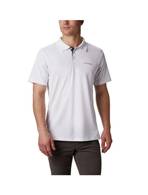 Columbia Men's Utilizer Short Sleeve Wicking Polo with Uv Protection