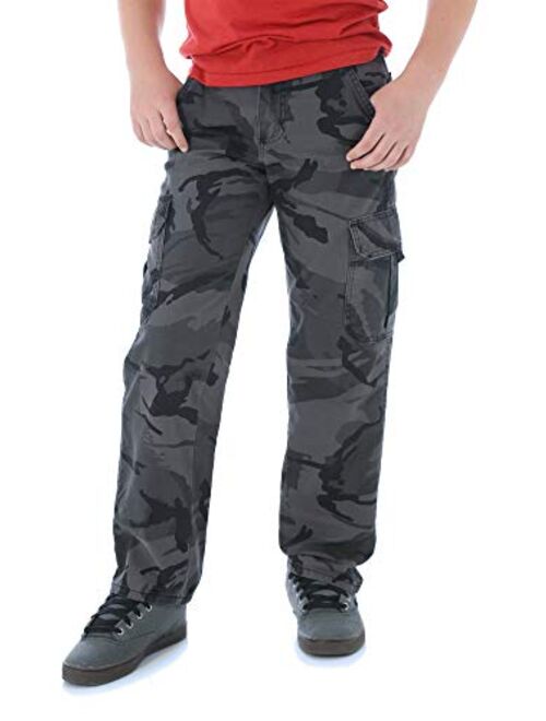 Wrangler Boys Camo Cargo Pants Classic Twill