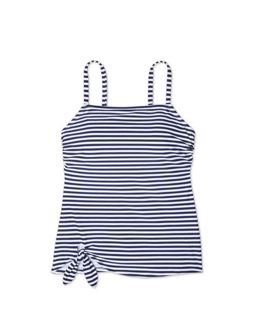 Women's Side-Tie Tankini Top - Kona Sol Navy