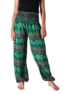 B BANGKOK PANTS Harem Pants Women Boho Clothes with Pockets