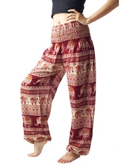 B BANGKOK PANTS Harem Pants Women Boho Clothes with Pockets