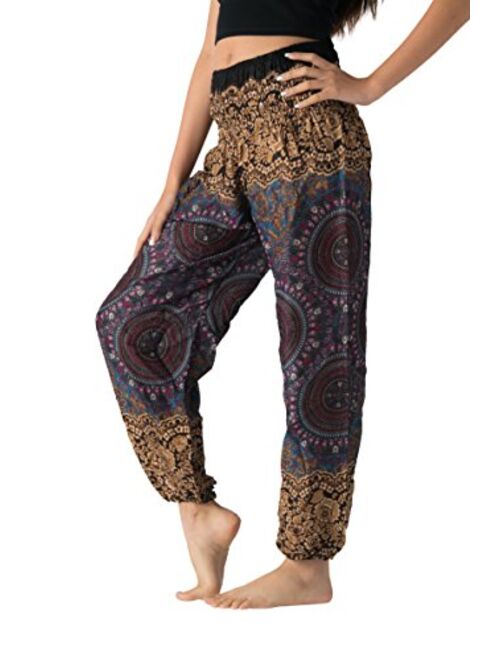 B BANGKOK PANTS Harem Pants Women Boho Clothes with Pockets