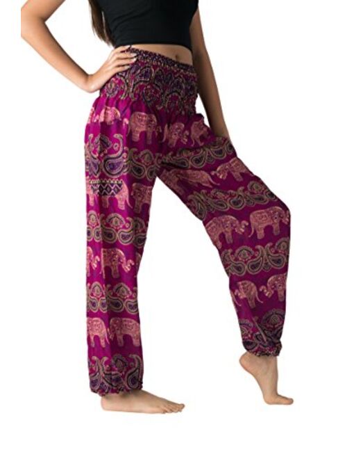 B BANGKOK PANTS Harem Pants Women Boho Clothes with Pockets