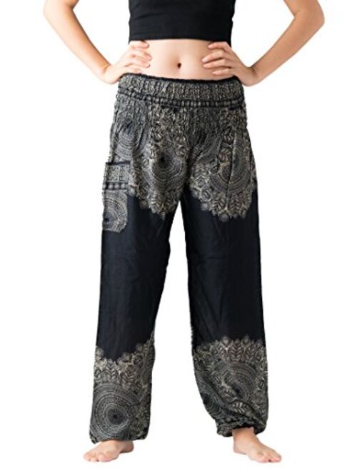 B BANGKOK PANTS Harem Pants Women Boho Clothes with Pockets