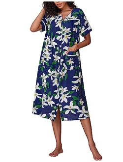 Women's Bamboo Viscose Sleeveless Nightgown with Pockets – Latuza