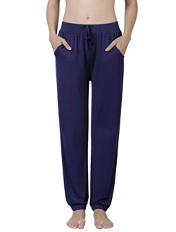 Air Curvey Casual Womens Pants Soft Lounge Pants Sleep Pajama Bottoms with Pocket