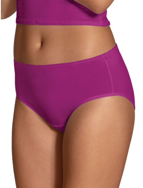 Fruit of the Loom Women's Cotton Stretch Hipster Underwear, 6 Pack