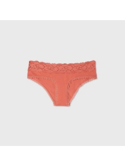 Women's Cotton Cheeky with Lace Waistband - Auden™