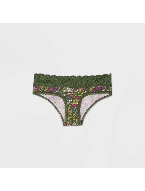 Women's Cotton Cheeky with Lace Waistband - Auden&#153;