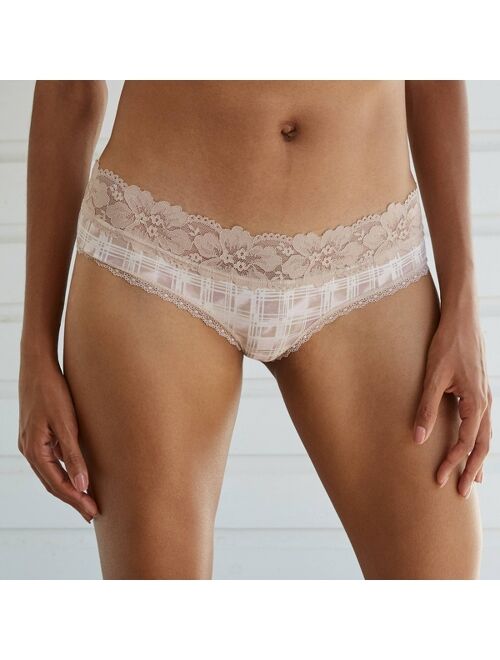 Women's Cotton Cheeky with Lace Waistband - Auden&#153;