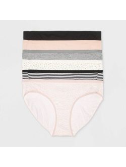 Women's Cotton Bikini 6pk - Auden™