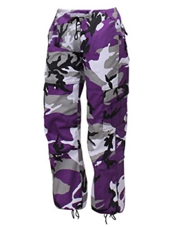 Womens Paratrooper Colored Camo Fatigues