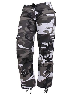 Womens Paratrooper Colored Camo Fatigues