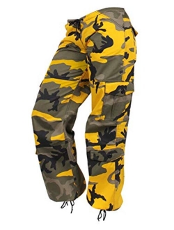 Womens Paratrooper Colored Camo Fatigues