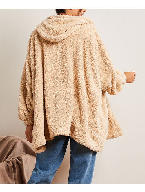 Simple by Suzanne Betro | Oatmeal Hooded Cardigan - Women & Plus